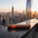 Handmade luxury African cigar, Toro size